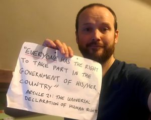 Councillor Steve Hynd on Elections Bill - "Everyone has the right to take part in the government of his/her country" Article 21: The Universal Declaration of Human Rights.