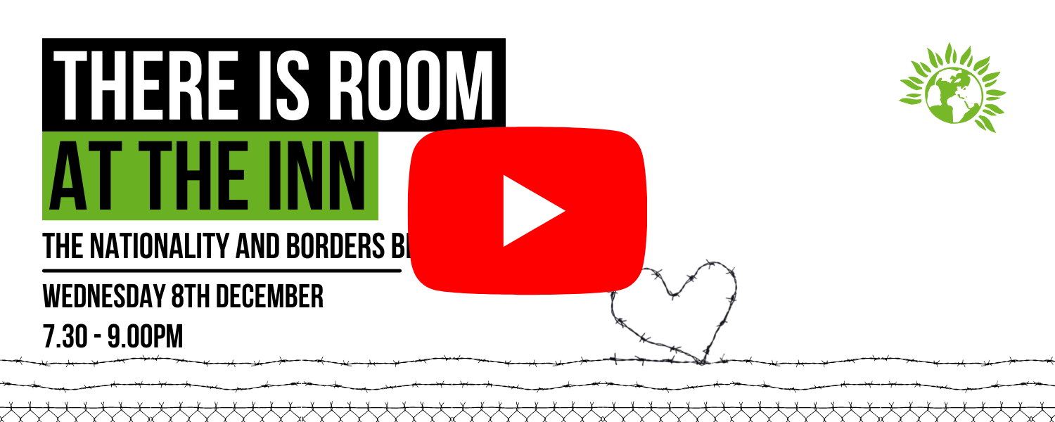 Watch the recording of our latest Cloud Cafe - Nationality & Borders Bill Debunked - There IS room at the Inn!