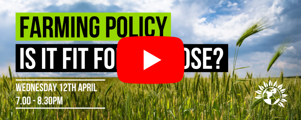 Click here to watch our April '23 Cloud Cafe on farming policy