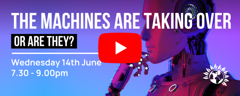 Click here to watch the recording of our July 2023 Cloud Cafe - The machines are taking over, or are they?