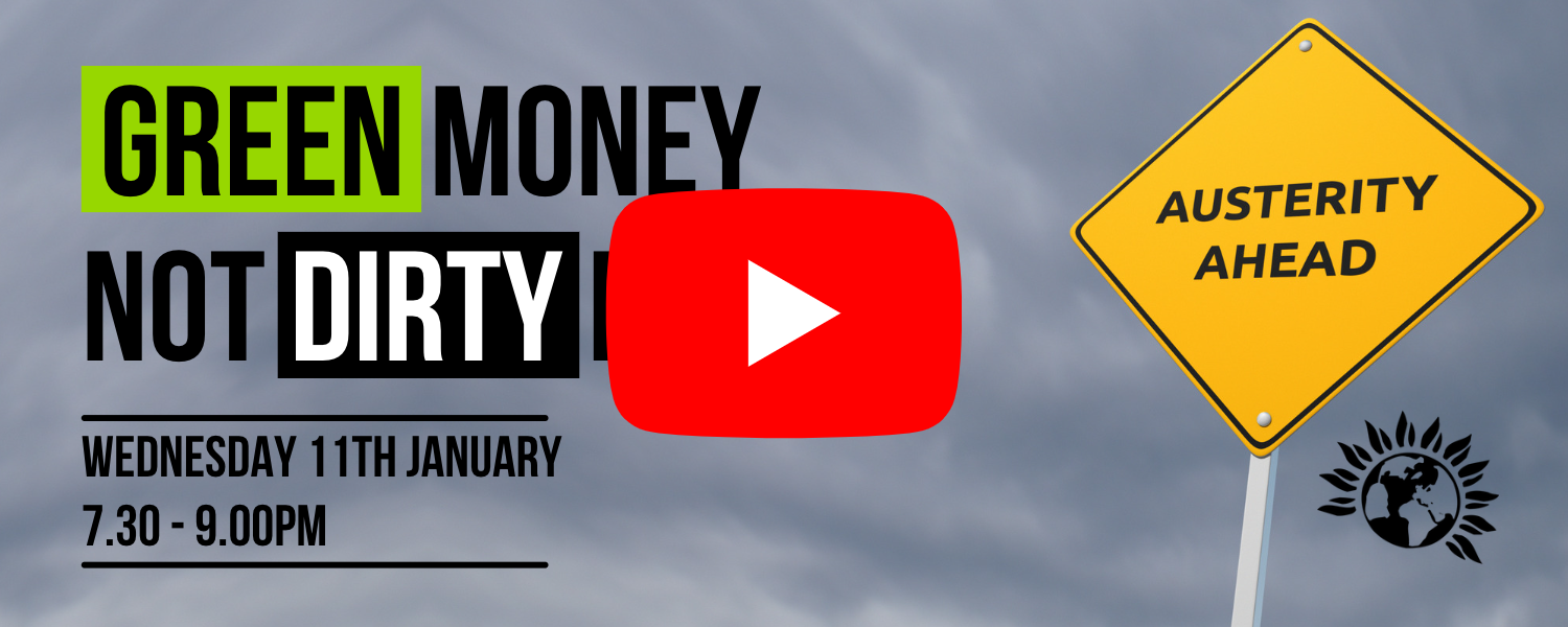 Click here to watch the recording of our January 2023 Cloud Cafe on Green Money, Not Dirty Money