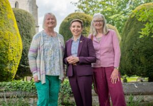 The two mayors with Carla Denyer, co leader of the Green Party