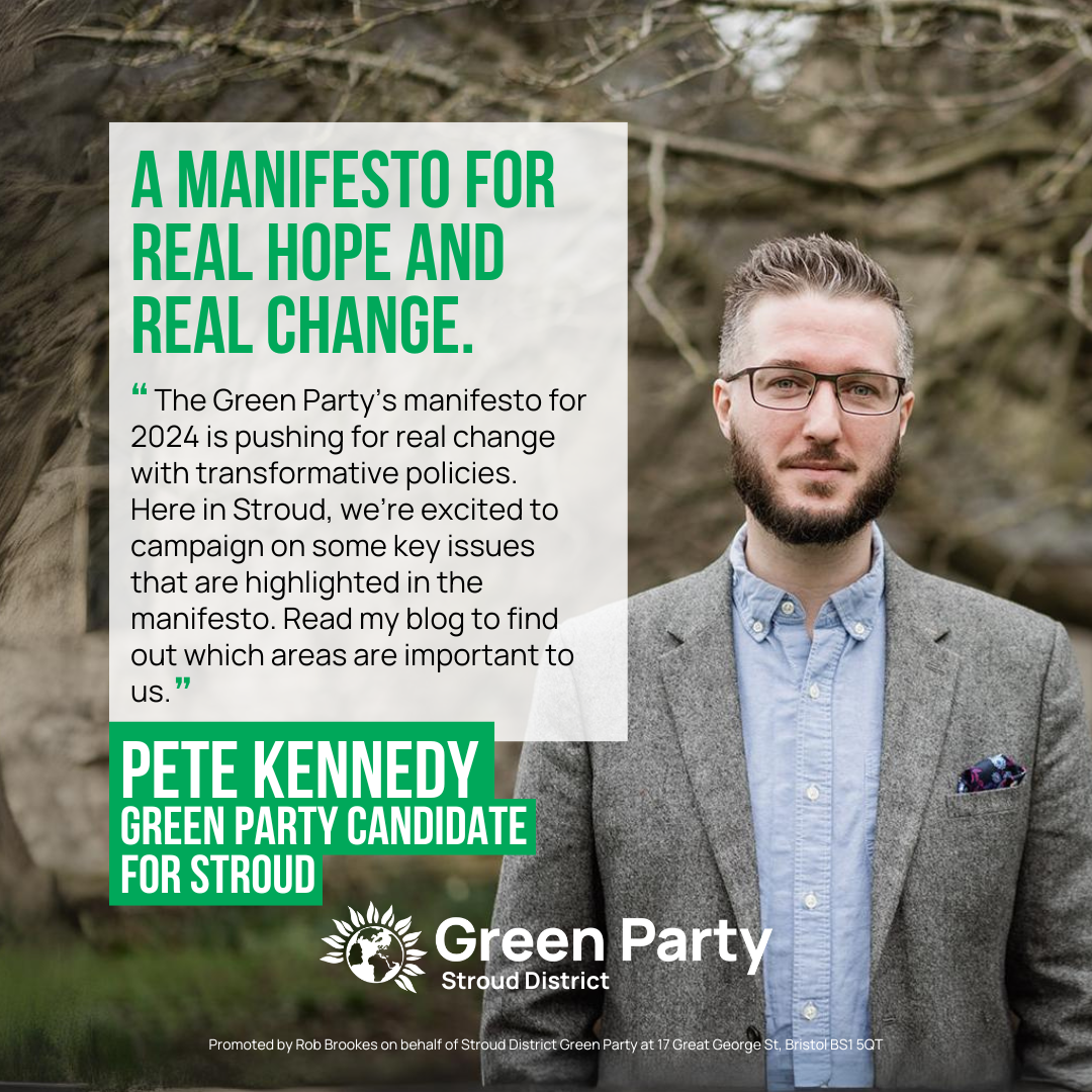 Pete's top picks for Real Hope and Real Change Stroud District Green